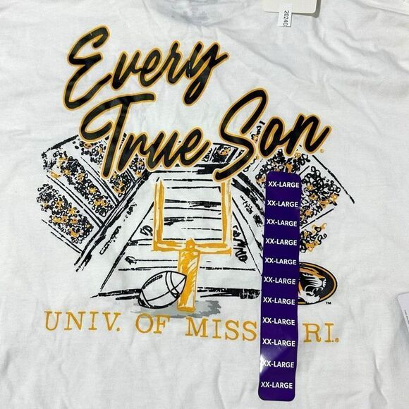 Champion Unisex Missouri Mizzou University Long Sleeve T-shirt Size XXL - Picture 7 of 10